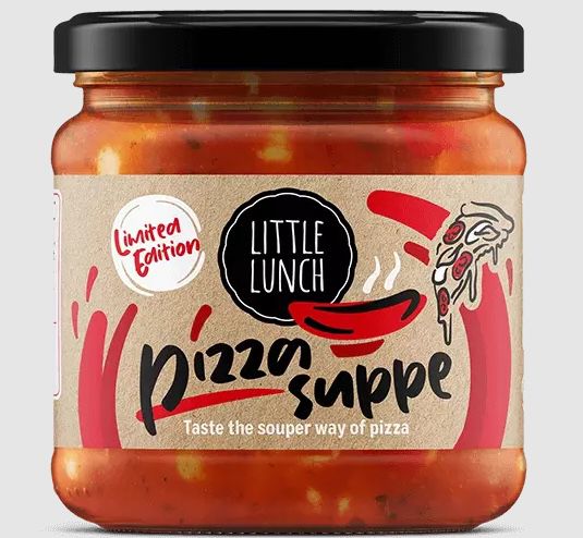 Neu! 12x Little Lunch Pizza Suppe für 30,50€