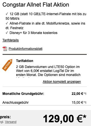 Samsung Galaxy S20 FE + Galaxy Watch Active2 für 99€ + Telekom Allnet Flat von Congstar mit 10GB LTE für 22€ mtl.