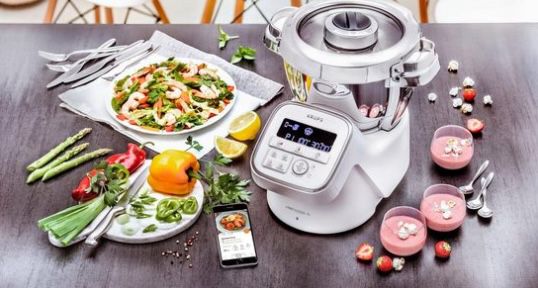 Krups HP60A1 iPrep & Cook XL Küchenmaschine mit Kochfunktion für 524,99€ (statt 660€)