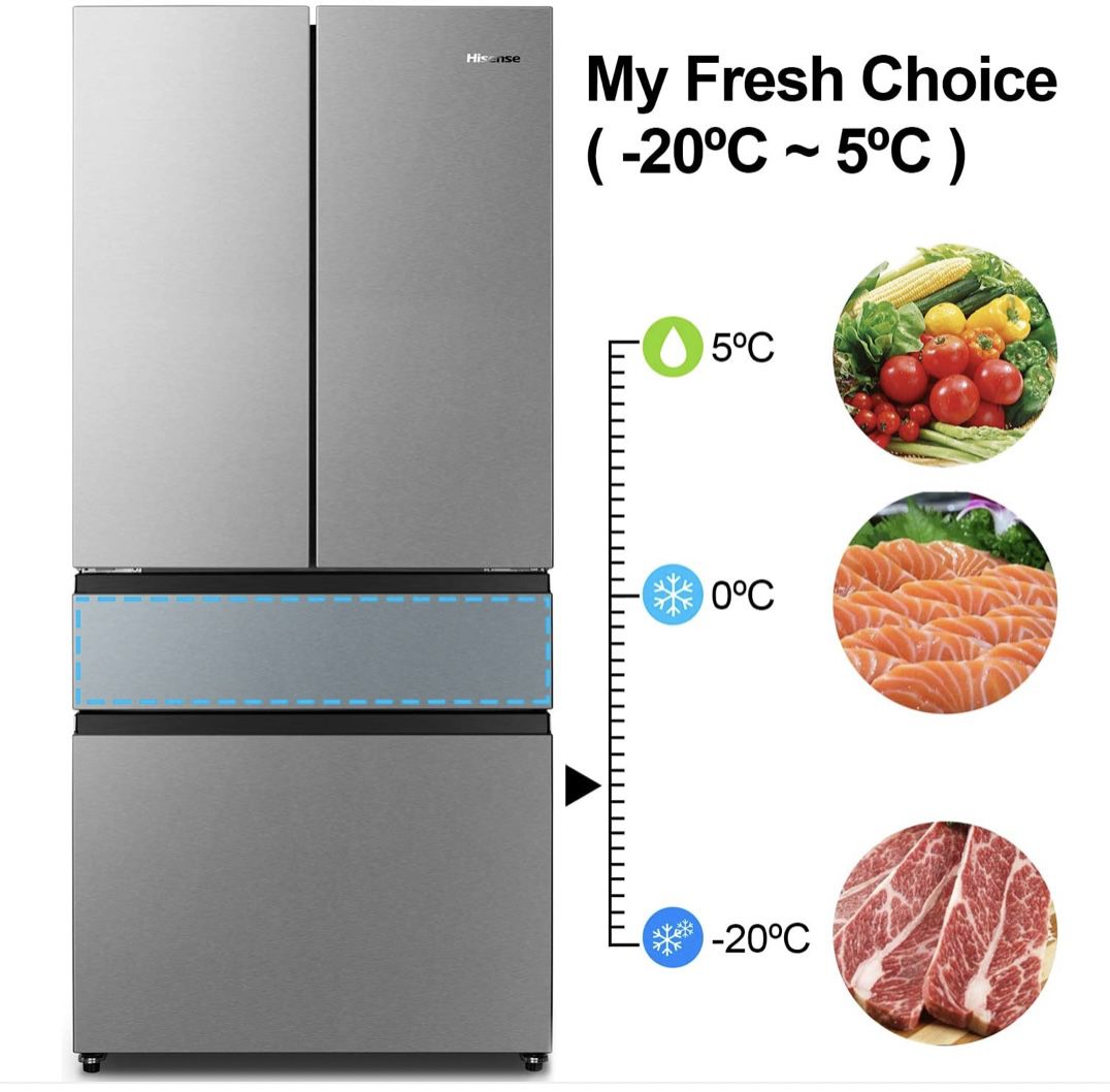 Hisense RF540N4SBI2 Kühl  und Gefrierkombination mit NoFrost für 734€ (statt 899€)