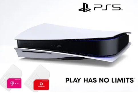 PlayStation 5 Disc Version + 2. Controller für 49,99€ + Telekom/Vodafone Flat bis 15GB LTE 41,99€ mtl.