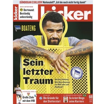 KNALLER! 13 Ausgaben (3 Monate) vom Kicker Abo direkt komplett gratis (normal 74,10€)