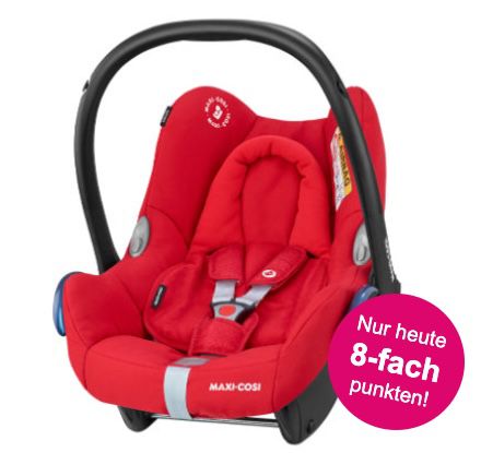 Maxi Cosi CabrioFix Babyschale in Nomad Red für 73,99€ (statt 103€) + 8 fach Punkte