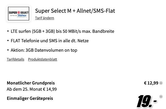 Oppo A94 5G mit 128GB für 19€ mit O2 Allnet Flat inkl. 8GB LTE für 12,99€ mtl.