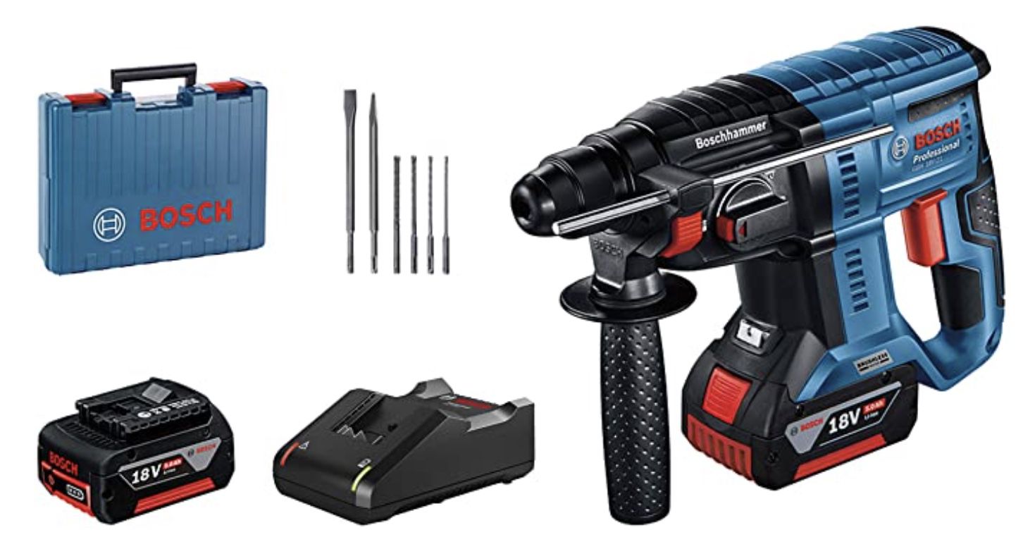 Bosch GBH 18V 21 Professional für 272,65€ (statt 330€)