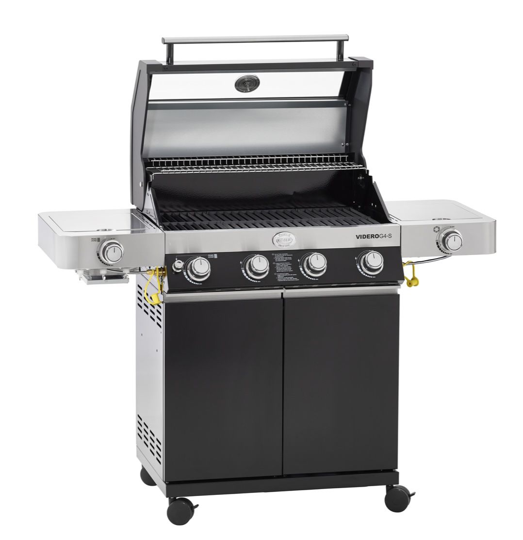 Roesle Gasgrill Videro G4 S Vario+ Modell 2022 mit 4 Hauptbrennern inkl. Abdeckhaube für 619€ (statt 674€)