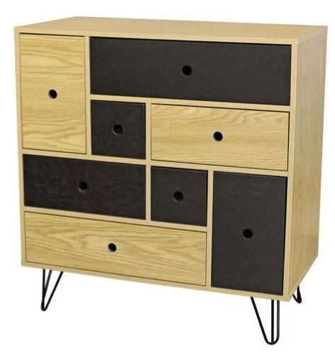 Modern Living Kommode aus Holzdekor für 127,25€ (statt 169€)