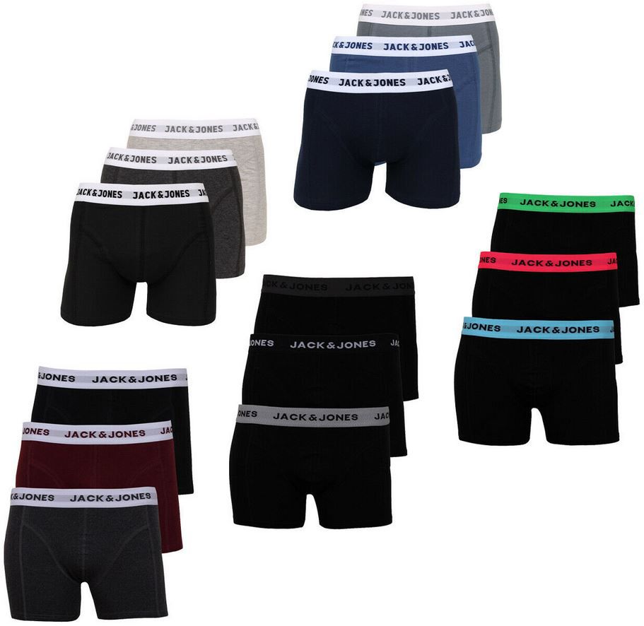 3er Pack Jack & Jones FYNN Retro Herren Boxer für 19,99€ (statt 27€)  Restgrößen