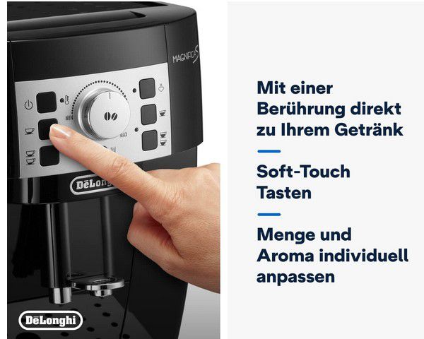 DeLonghi ECAM 22.110.S Kaffeevollautomat (schwarz) für 259,99€ (statt 297€)