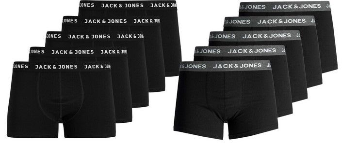 Jack & Jones Herren Boxershorts   6er Pack bis 2XL für 24,95€ (statt 34€)