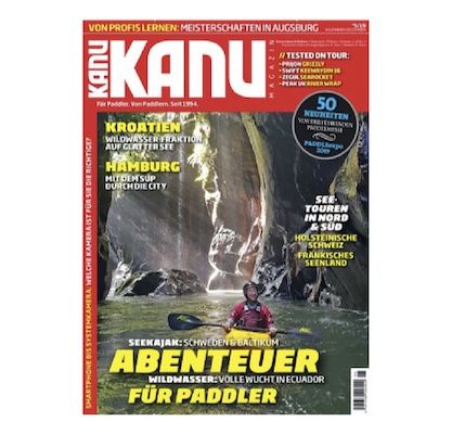 🛶 6 Ausgaben vom Kanu Magazin für 51,43€ + Prämie: 50€ BestChoice Gutschein