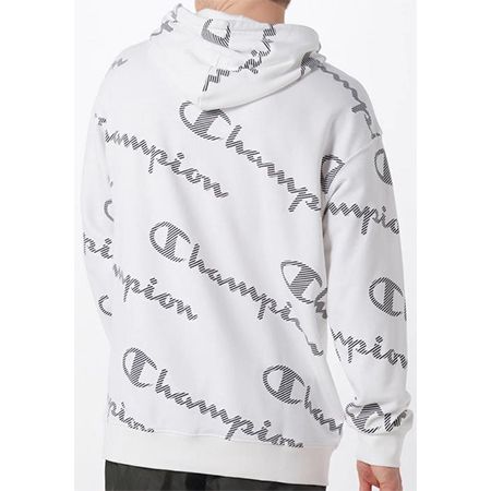 Champion Authentic Athletic Apparel Hoodie in schwarz / weiß für 34,93€ (statt 45€)