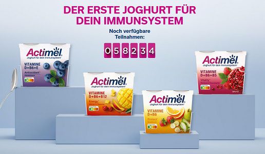 Actimel Joghurt zum Löffeln kostenlos ausprobieren