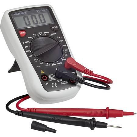 Voltcraft VC130 1 Hand Multimeter   Digital CAT III 250V für 8€ (statt 19€)