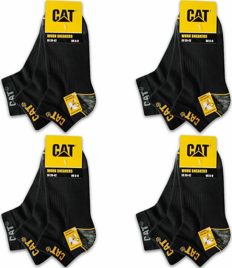 CAT CATERPILLAR Work Herren Sneaker Socken 12er Pack für 29,90€ (statt 33€)