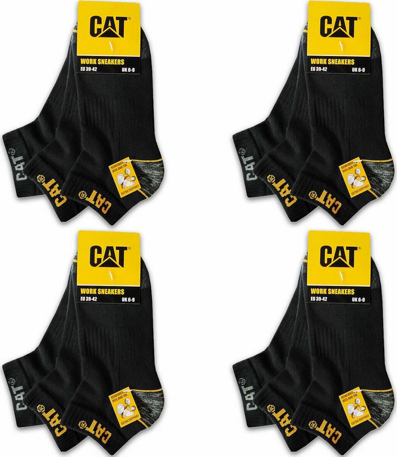 CAT CATERPILLAR Work Herren Sneaker Socken 12er Pack für 25,52€ (statt 33€)