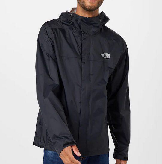 The North Face Mens Venture II Jacke in Schwarz für 55,60€ (statt 108€)