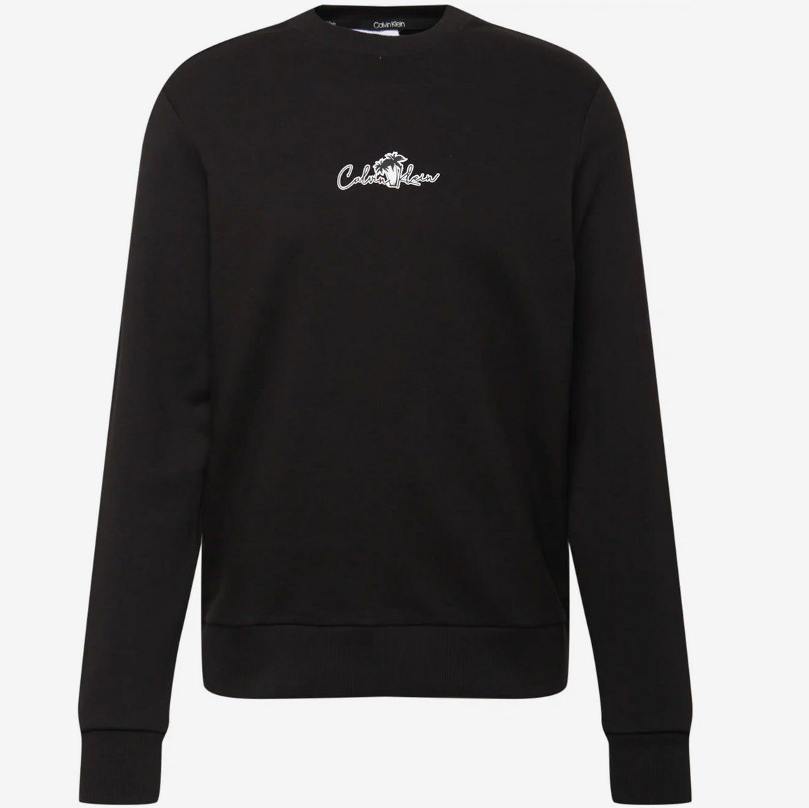 Calvin Klein Sweatshirt Summer Center Logo in Schwarz für 44,95€ (statt 63€)