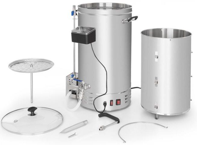 Klarstein Brauheld Pro Maischekessel   Bierbrauanlage mit 35L für 323,99€ (statt 360€)