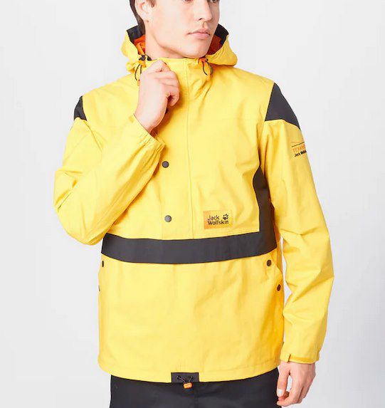 Jack Wolfskin BLIZZARD+WATERLINE 2.0 Hardshelljacke in Gelb für 57,90€ (statt 140€)   M, L, XL