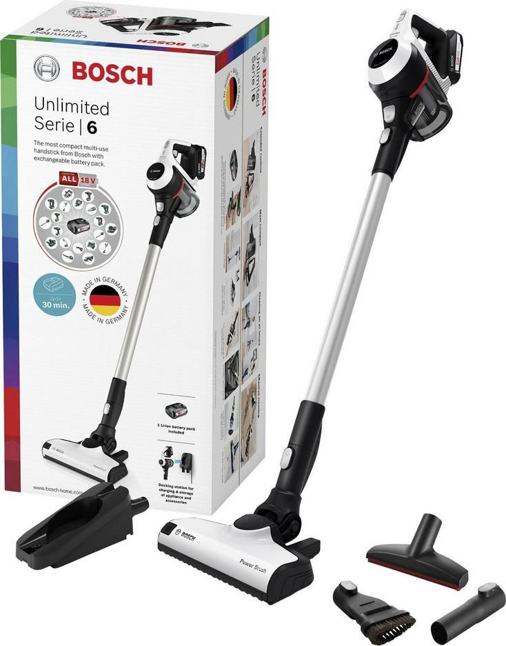 Bosch Unlimited Series 6 Akku Handstaubsauger inkl. Akku und Zubehör für 183,08€ (statt 200€)