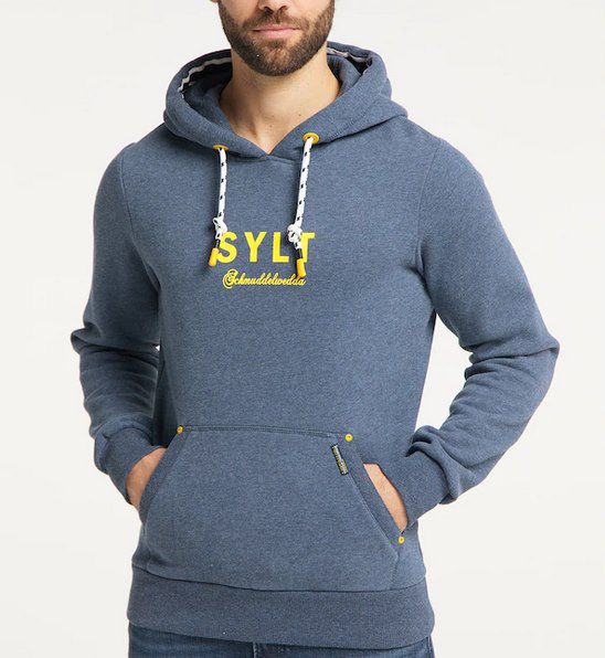 Schmuddelwedda Hoodie Sylt in Blau für 49,90€ (statt 77€)