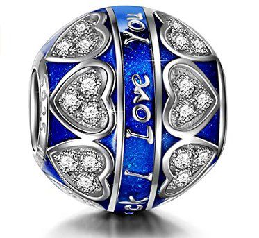 Ninaqueen Charm I love you in Blau für 14,99€ (statt 27€)