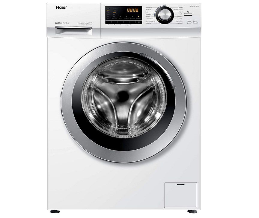 Haier HW80-BP14636N Waschmaschine 8kg für 329,99€ (statt 394€)