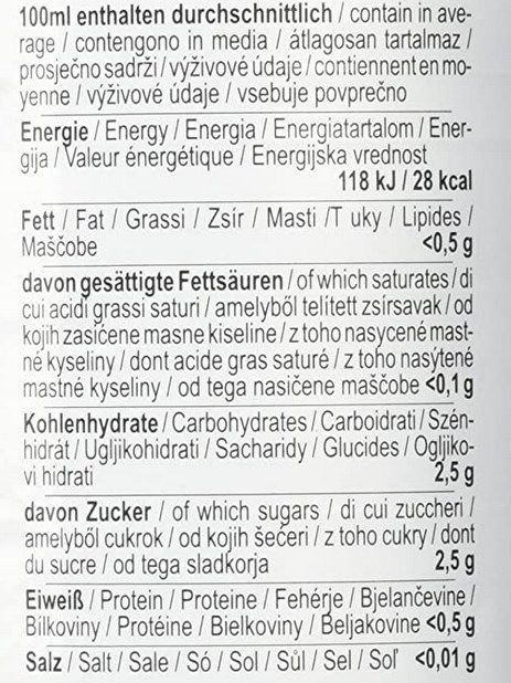 Rauch Culinary Zitronensaft 100% (6 x 1 l) für 6,78€ (statt 19€)   Prime