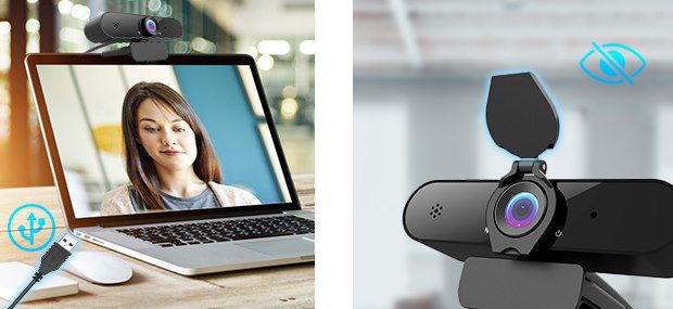 AceScreen 1440p Webcam mit 115° Weitwinkel für 12,80€ (statt 32€)