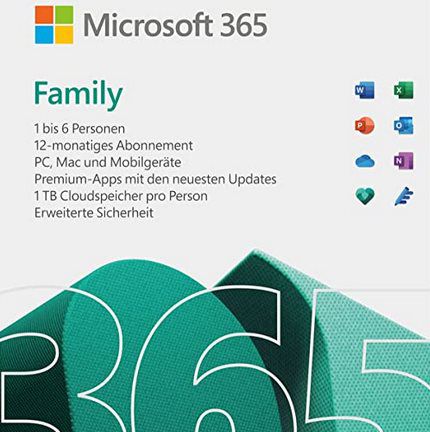 15 Monate Microsoft 365 Family bis zu 6 Nutzer + Norton 360 Deluxe für 53,99€ (statt 65€) – als Download