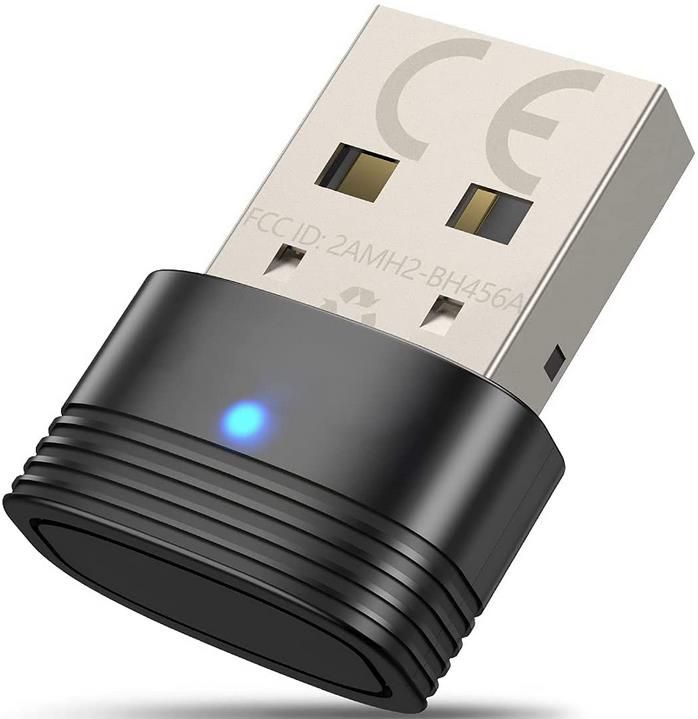 Bluetooth 5.0 USB Adapter   Empfänger und Sender z.B. für Maus, Tastatur, Lautsprecher etc. für 4,99€ (statt 9,99€)