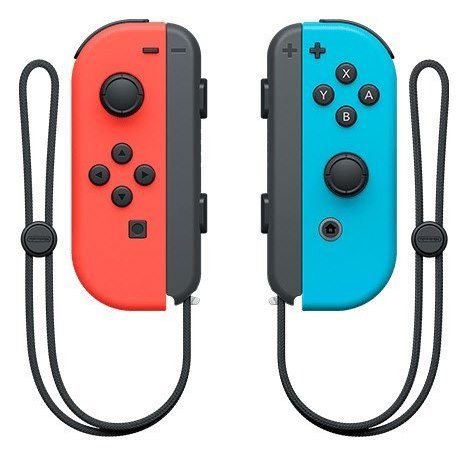 Nintendo Switch Joy Con Controller Neon Rot/Blau für 55,99€ (statt 64€)