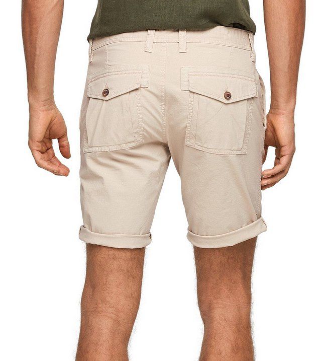 s.Oliver Bermuda Shorts Regular aus Baumwolle für 25,19€ (statt 40€)
