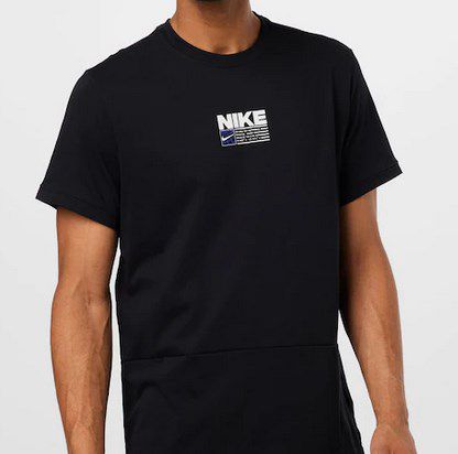 Nike Dri FIT Sportshirt in Schwarz für 17,45€ (statt 21€)