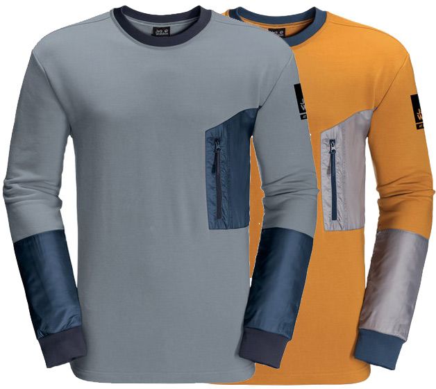 Jack Wolfskin Sweatshirt 365 THUNDER POCKET CREW für 42,90€ (statt 51€)