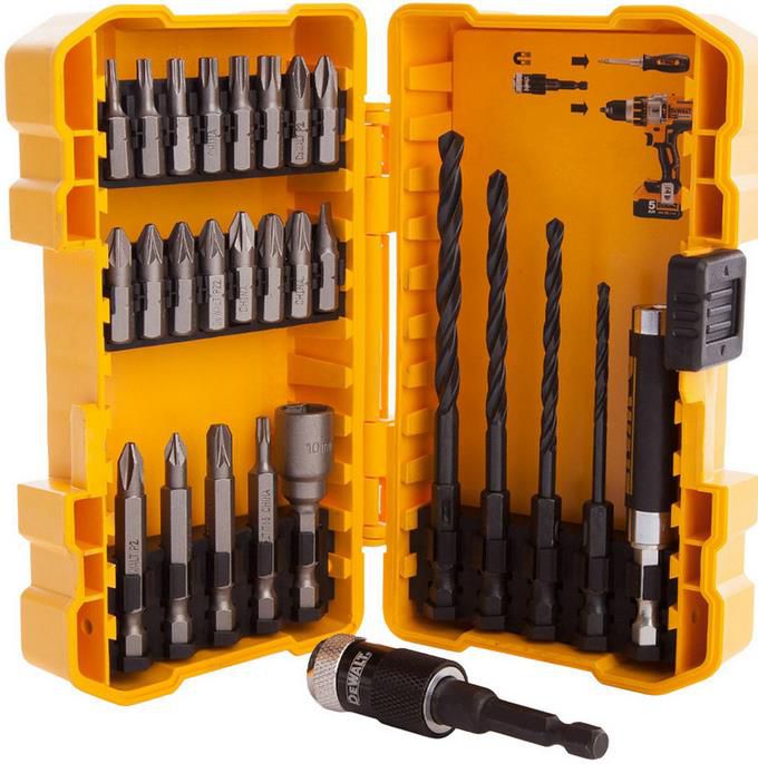 Dewalt DT71700 QZ Bohrer & Bits Set   27 tlg. für 22,90€ (statt 35€)