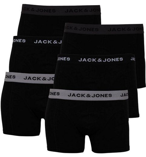 Jack & Jones Herren Boxershorts   6er Pack bis 2XL für 29,95€ (statt 40€)