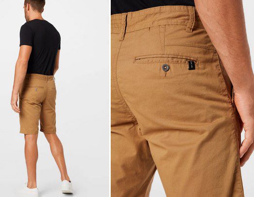 2er Pack: Indicode Bermuda Shorts in Khaki & Schwarz für 24,95€ (statt 50€)