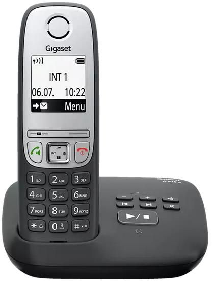 GIGASET A 415 A Schnurloses Telefon in Schwarz für 26,99€ (statt 33€)