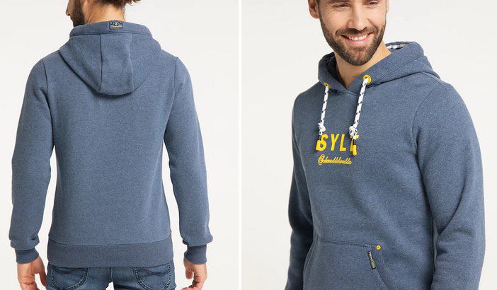 Schmuddelwedda Hoodie Sylt in Blau für 49,90€ (statt 77€)