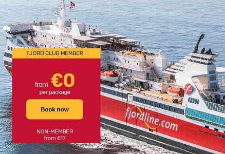 Gratis mit der Fjordline Fähre von Schweden nach Norwegen und zurück (statt ab 17€)