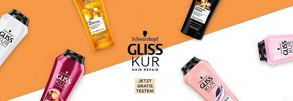 Gliss Kur Shampoo kostenlos ausprobieren