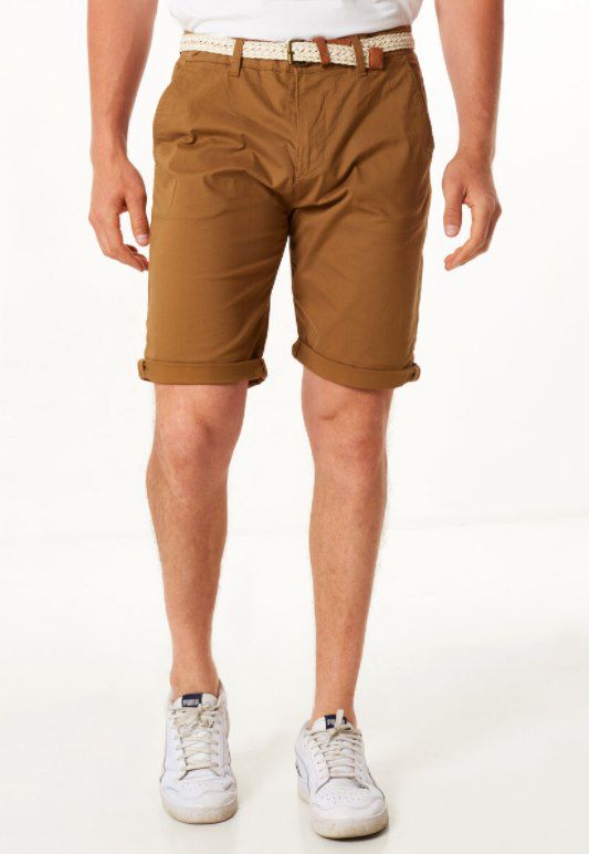 3er Pack Esprit Bermuda Shorts mit Flechtgürtel für 62,97€ (statt 91€)