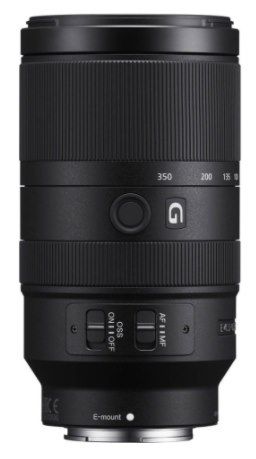 Sony E 70 350mm f/4.5 6.3 G OSS Super Telezoom Objektiv für 570,59€ (statt 640€)