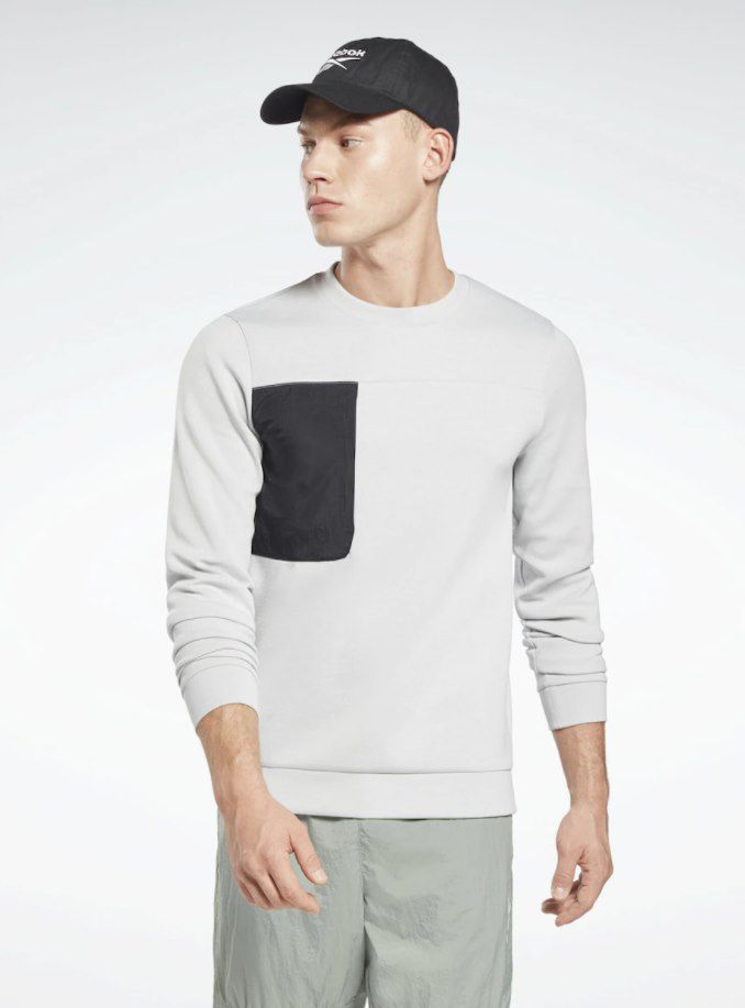 Reebok MYT Crew Classic Sweatshirt in Grau für 15,90€ (statt 30€)   Restgrößen