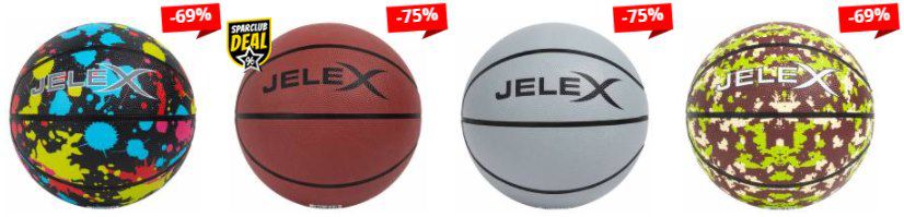 Jelex Basketball Sale   z.B Basketball Sniper in braun für 4,44€ (statt 10€)