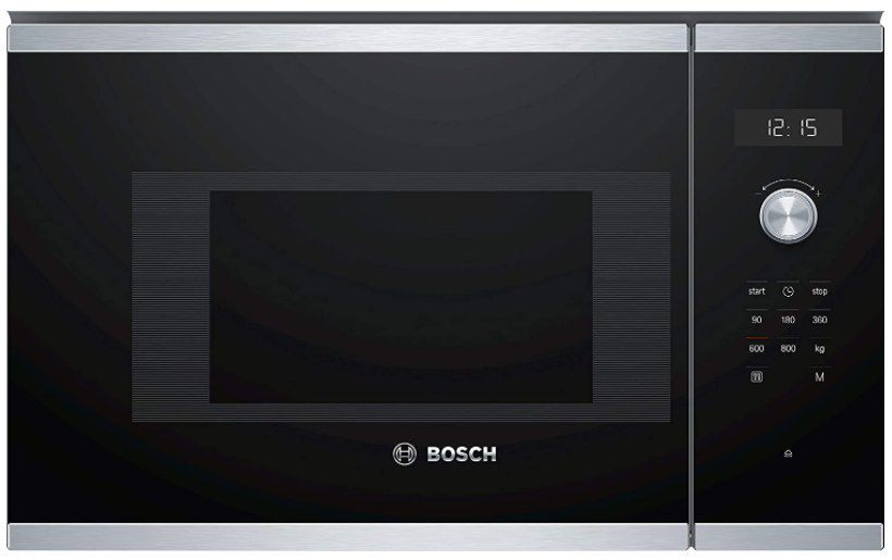 Bosch BFL524MS0 Serie 6 Einbau Mikrowelle mit 800W für 199,34€ (statt 229€)