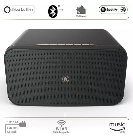 Hama SIRIUM2000AMBT Streaming Lautsprecher mit Alexa Verbindung für 149€ (statt 165€)