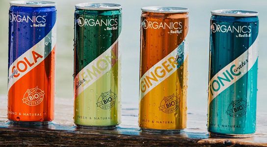 Kostenloses Red Bull Organics Probierpaket erspielen